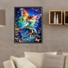 Load image into Gallery viewer, Diamond Painting - Full Round - butterfly fairy (30*40CM)
