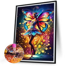 Load image into Gallery viewer, Diamond Painting - Full Round - butterfly fairy (30*40CM)
