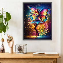 Load image into Gallery viewer, Diamond Painting - Full Round - butterfly fairy (30*40CM)
