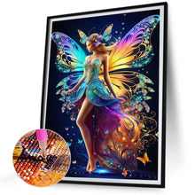 Load image into Gallery viewer, Diamond Painting - Full Round - butterfly fairy (30*40CM)

