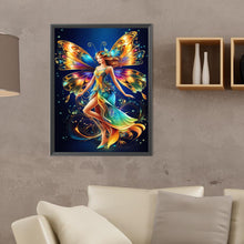 Load image into Gallery viewer, Diamond Painting - Full Round - butterfly fairy (30*40CM)
