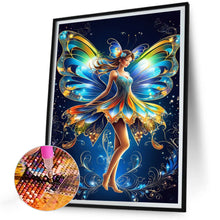 Load image into Gallery viewer, Diamond Painting - Full Round - butterfly fairy (30*40CM)

