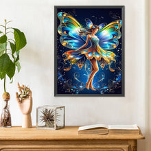 Load image into Gallery viewer, Diamond Painting - Full Round - butterfly fairy (30*40CM)
