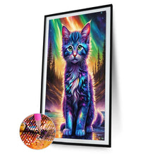 Load image into Gallery viewer, Diamond Painting - Full Round - aurora kitten (40*60CM)
