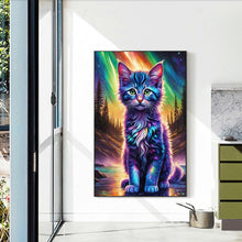 Load image into Gallery viewer, Diamond Painting - Full Round - aurora kitten (40*60CM)

