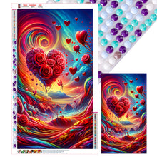 Load image into Gallery viewer, Diamond Painting - Full Round - dreamy clouds rose love (40*70CM)
