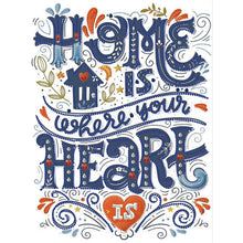 Load image into Gallery viewer, Diamond Painting - Partial Special Shaped - Home is where your heart is (30*40CM)

