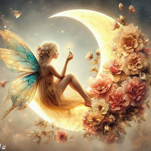 Load image into Gallery viewer, Diamond Painting - Full Round - Star and Moon Elf (30*30CM)
