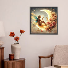 Load image into Gallery viewer, Diamond Painting - Full Round - Star and Moon Elf (30*30CM)
