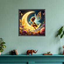 Load image into Gallery viewer, Diamond Painting - Full Round - Star and Moon Elf (30*30CM)
