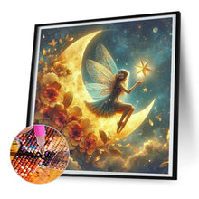 Load image into Gallery viewer, Diamond Painting - Full Round - Star and Moon Elf (30*30CM)
