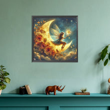 Load image into Gallery viewer, Diamond Painting - Full Round - Star and Moon Elf (30*30CM)
