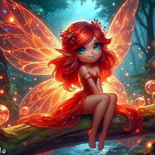 Load image into Gallery viewer, Diamond Painting - Full Round - Star and Moon Elf (30*30CM)
