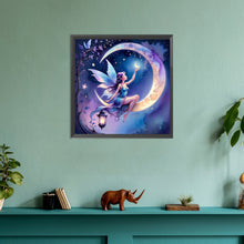 Load image into Gallery viewer, Diamond Painting - Full Round - Star and Moon Elf (30*30CM)
