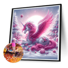 Load image into Gallery viewer, Diamond Painting - Full Round - garden unicorn (30*30CM)
