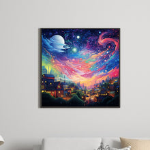 Load image into Gallery viewer, Diamond Painting - Full Round - Fantasy World¡¤Dream Night (30*30CM)
