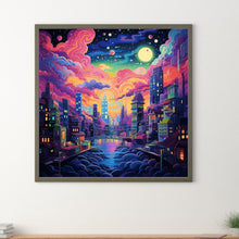 Load image into Gallery viewer, Diamond Painting - Full Round - Fantasy World¡¤Silent Night (30*30CM)
