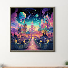 Load image into Gallery viewer, Diamond Painting - Full Round - Fantasy world¡¤quiet night (30*30CM)
