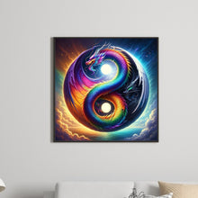 Load image into Gallery viewer, Diamond Painting - Full Round - colorful dragon (30*30CM)
