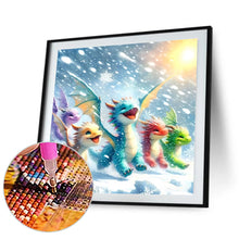 Load image into Gallery viewer, Diamond Painting - Full Round - Colorful dragon (30*30CM)
