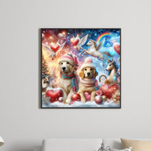 Load image into Gallery viewer, Diamond Painting - Full Round - Fantasy and dogs (30*30CM)
