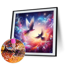 Load image into Gallery viewer, Diamond Painting - Full Round - Phantom Cloud White Pigeon (30*30CM)
