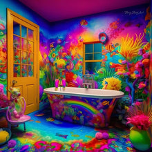 Load image into Gallery viewer, Diamond Painting - Full Round - Colorful bathroom (30*30CM)
