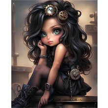 Load image into Gallery viewer, Diamond Painting - Full Round - sweet girl (40*50CM)
