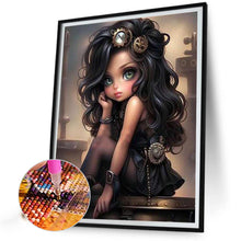 Load image into Gallery viewer, Diamond Painting - Full Round - sweet girl (40*50CM)
