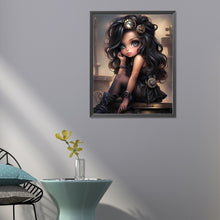 Load image into Gallery viewer, Diamond Painting - Full Round - sweet girl (40*50CM)
