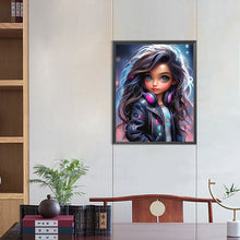 Load image into Gallery viewer, Diamond Painting - Full Round - sweet girl (40*50CM)
