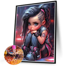 Load image into Gallery viewer, Diamond Painting - Full Round - sweet girl (40*50CM)
