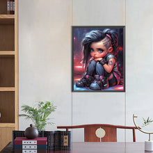 Load image into Gallery viewer, Diamond Painting - Full Round - sweet girl (40*50CM)
