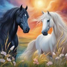 Load image into Gallery viewer, Diamond Painting - Full Round - horse (30*30CM)
