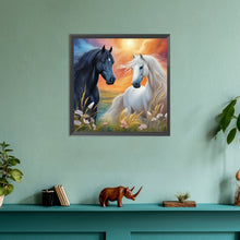 Load image into Gallery viewer, Diamond Painting - Full Round - horse (30*30CM)
