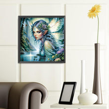 Load image into Gallery viewer, Diamond Painting - Full Round - elf girl (40*40CM)
