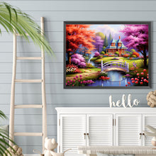 Load image into Gallery viewer, Diamond Painting - Full Round - woods house (40*30CM)
