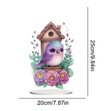 Load image into Gallery viewer, Resin Cute Bird Special Shaped Desktop Diamond Art Kit Desktop Decor (Bird)
