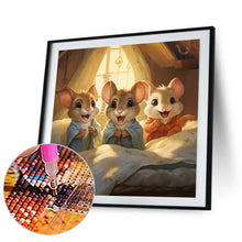 Load image into Gallery viewer, Diamond Painting - Full Round - three mice (30*30CM)
