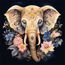 Load image into Gallery viewer, Diamond Painting - Full Square - elephant head (40*40CM)
