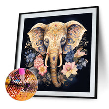 Load image into Gallery viewer, Diamond Painting - Full Square - elephant head (40*40CM)

