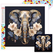 Load image into Gallery viewer, Diamond Painting - Full Square - elephant head (40*40CM)
