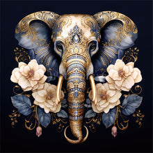 Load image into Gallery viewer, Diamond Painting - Full Square - elephant head (40*40CM)
