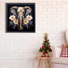 Load image into Gallery viewer, Diamond Painting - Full Square - elephant head (40*40CM)
