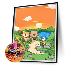 Load image into Gallery viewer, Diamond Painting - Full Round - fox cub (30*40CM)
