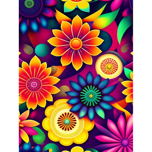 Diamond Painting - Full Round - flower (40*50CM)