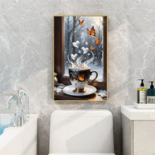 Load image into Gallery viewer, Diamond Painting - Full Round - coffee butterfly (40*60CM)
