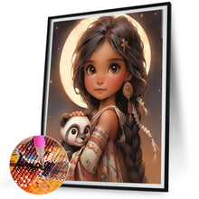 Load image into Gallery viewer, Diamond Painting - Full Square - little girl (30*40CM)

