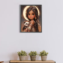 Load image into Gallery viewer, Diamond Painting - Full Square - little girl (30*40CM)
