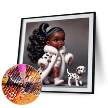 Load image into Gallery viewer, Diamond Painting - Full Round - girl (30*30CM)
